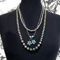 Layered Cherry Flower Necklace